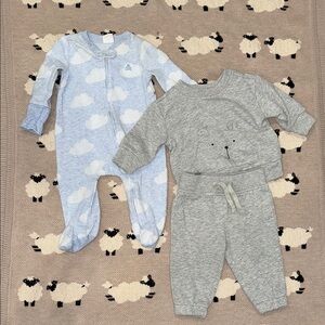GAP Kids Bodysuits - Blue and Gray